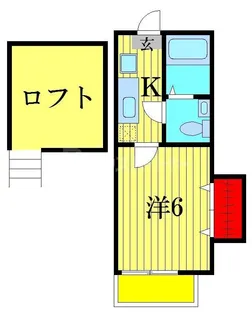 コンパートメントハウス柏I【2階】の間取り