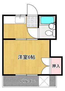 シーランドハイム【2階】の間取り