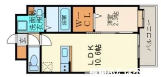 ルホソ山王【7階】の間取り