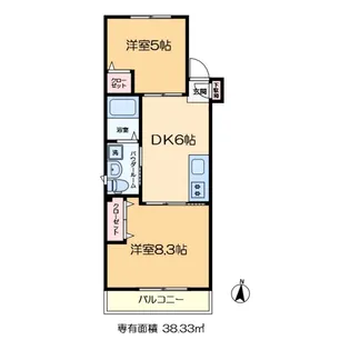 パインヒル17【1階】の間取り