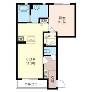 フェアリーテイル【1階】の間取り