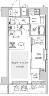 レアライズ浅草V【3階】の間取り