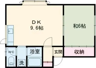ワイアパート【2階】の間取り