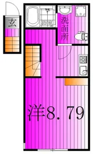 ベルン【2階】の間取り