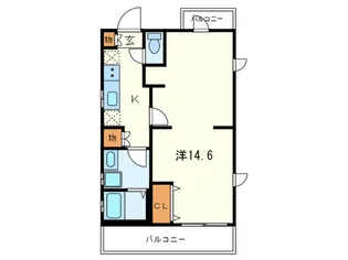 Oceans【3階】の間取り