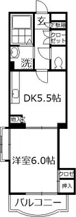 バーチヒルズ【2階】の間取り