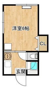 若葉ハイツB【1階】の間取り