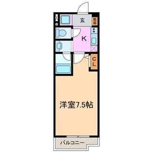 アーバンポイント豊田【12階】の間取り