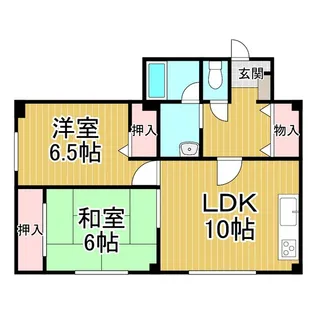 高橋マンション【2階】の間取り