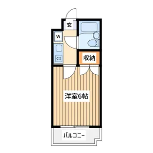 ダイホープラザ相模原4【3階】の間取り