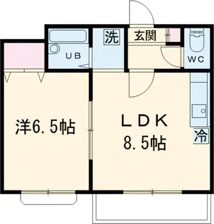 エスポワール21【1階】の間取り