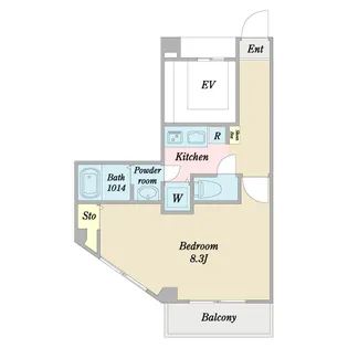 Eight-Palace NO.8【2階】の間取り