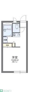 レオパレスたちばな【2階】の間取り