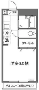 Is王子神谷【3階】の間取り