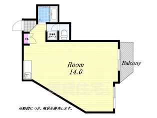 サンハイツ市岡【2階】の間取り