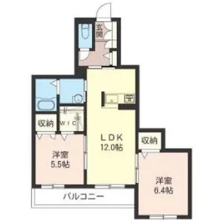 プレミアス【3階】の間取り