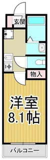 Maisond or KAMEARI WEST【3階】の間取り
