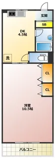エクセレンス志村I【2階】の間取り