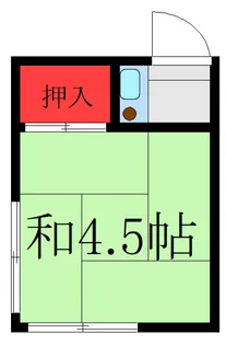 大和荘【2階】の間取り