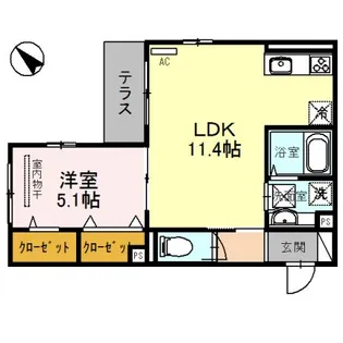 Norte Casa【3階】の間取り
