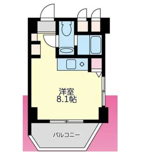 アルファネクスト大和町【8階】の間取り