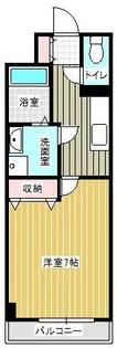フォンテーヌST【5階】の間取り
