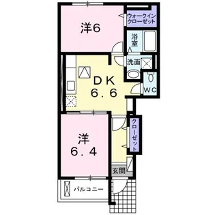 サンリットガーデン【1階】の間取り