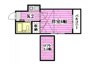 ベストハウス戸坂(Best House戸坂)【1階】の間取り