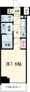ザ・プレミアムキューブG潮見【3階】の間取り