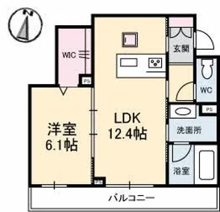 シャーメゾン ベテルギウス【2階】の間取り