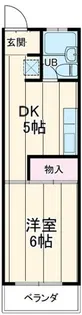 今谷レジデンス【2階】の間取り