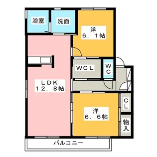 インビクタス A【1階】の間取り