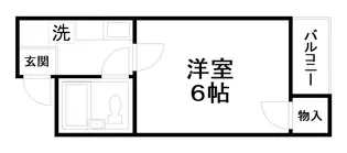 シティヴィラ浄土寺【1階】の間取り