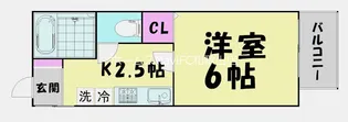TJ水尻【2階】の間取り