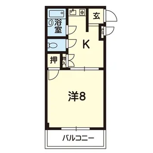 ビラ・サンライズ【3階】の間取り