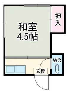 川島アパート【2階】の間取り