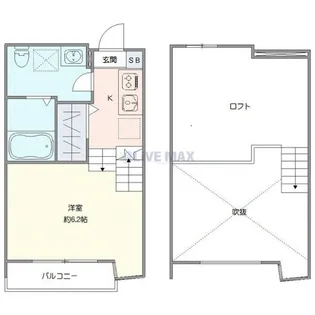 chalet船橋本町【1階】の間取り