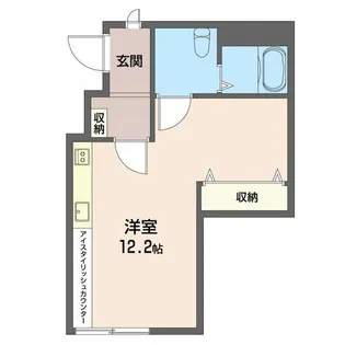 Spasso 大岡山【1階】の間取り