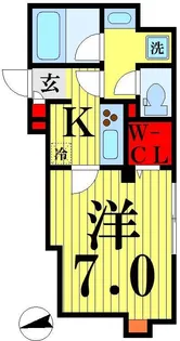 ステージ・パインヒルI【2階】の間取り
