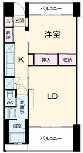 サバービアB【2階】の間取り