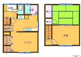 愛媛県新居浜市庄内町6【一戸建】の間取り