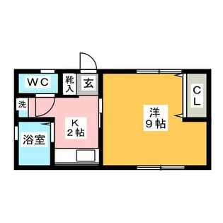 ひかり荘【2階】の間取り