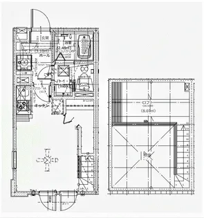 十五番館【2階】の間取り