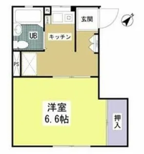 ソファレ谷田【2階】の間取り