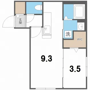 GARE AC32【4階】の間取り