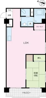 サンパレス東向島【2階】の間取り