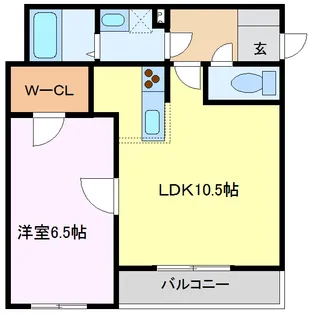フローラ・S【1階】の間取り