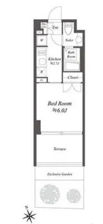 サムティレジデンス浦安【1階】の間取り