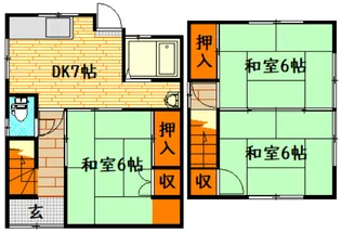 広島県広島市安佐南区古市1【一戸建】の間取り