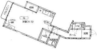 Five gate【2階】の間取り